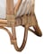 Baxton Studio Aliane Modern Bohemian Natural Brown Antique Rattan Armchair 219-12700-ZORO - alternate 8
